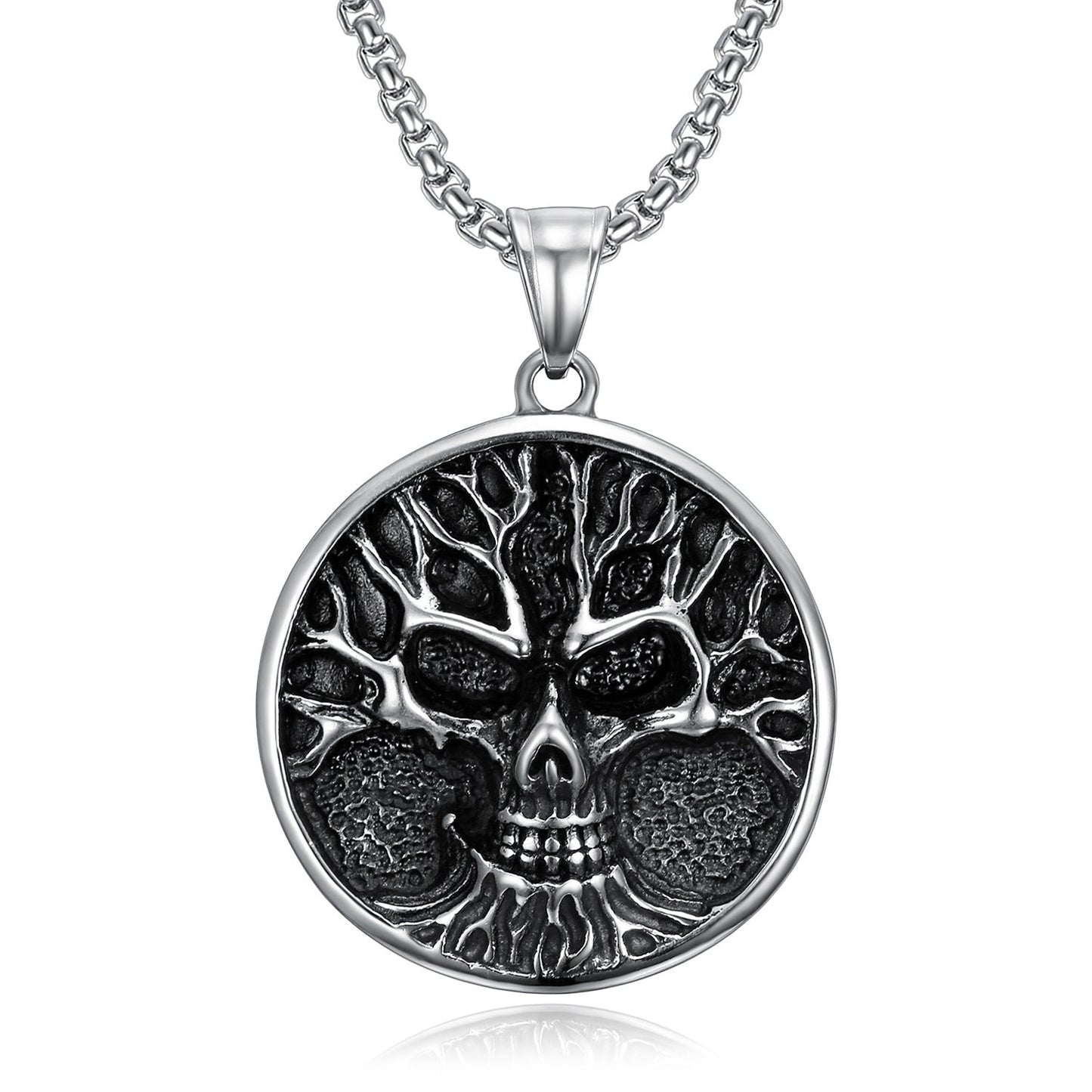 Tree of Death Gothic Pendant Necklace by The Nevermore