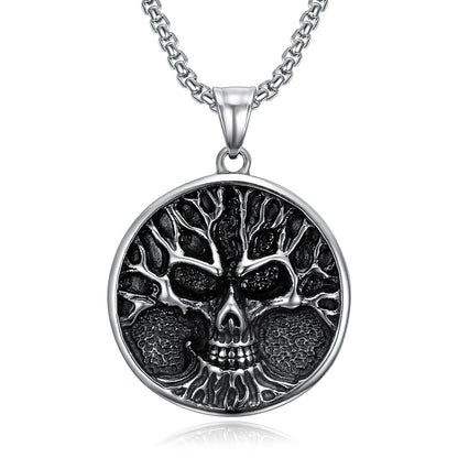 Tree of Death Gothic Pendant Necklace by The Nevermore