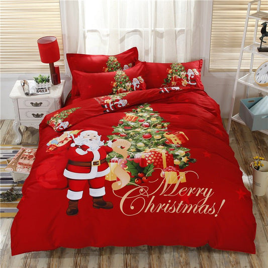 Twinkle Fir – Cotton 3D Christmas Bedding by The Nevermore – Unique Christmas by Nevermore Lifestyle & Tech | 160x210cm Christmas gift