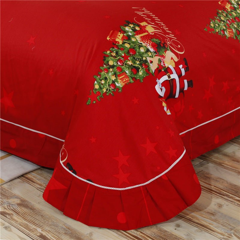 Twinkle Fir – Cotton 3D Christmas Bedding by The Nevermore – Unique Christmas by Nevermore Lifestyle & Tech | 160x210cm Christmas gift