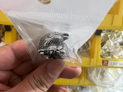 Two Black Crows - The Nevermore Gothic Ring – Unique Gothic Rings by Nevermore Lifestyle & Tech | 10 number Silver