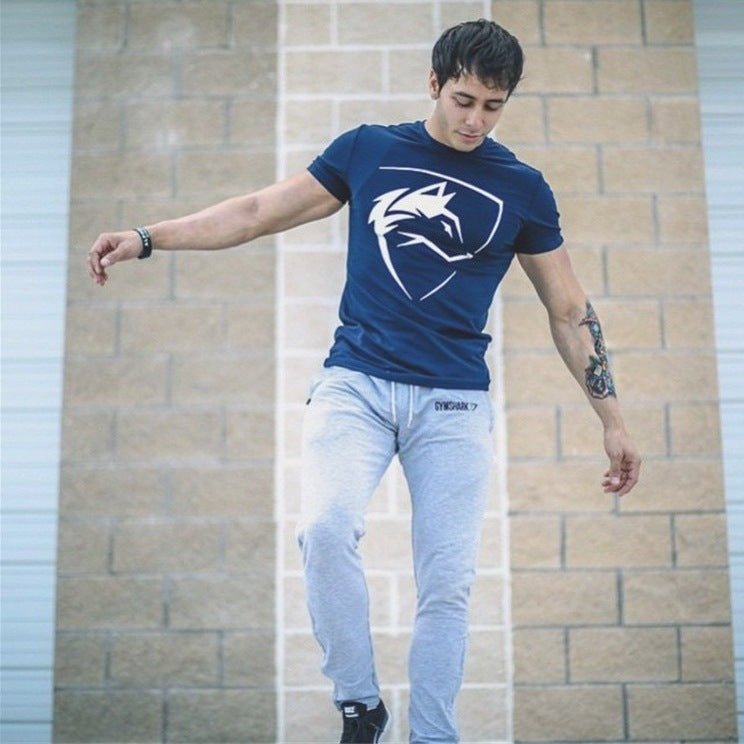 Ulv - The Nevermore Cotton T-Shirt – Unique T-Shirt by Nevermore Lifestyle & Tech | 2XL Navy Blue