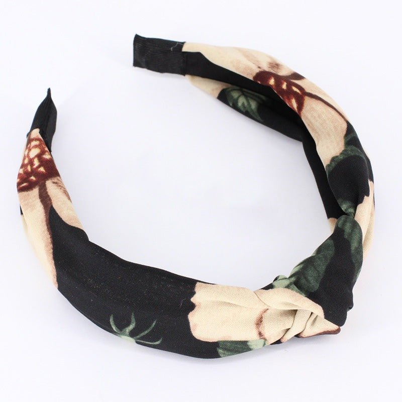 Undead Prince - Fabric Headband by The Nevermore – Unique Boho Accessories by Nevermore Lifestyle & Tech | 1 black