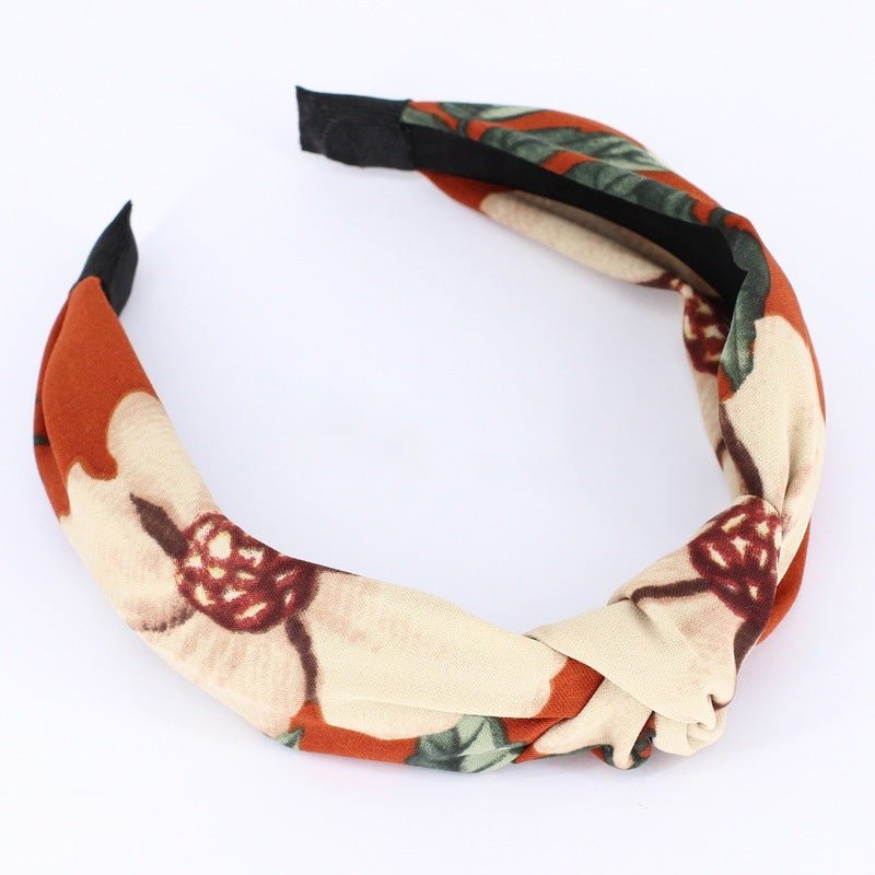 Undead Prince - Fabric Headband by The Nevermore – Unique Boho Accessories by Nevermore Lifestyle & Tech | 1 red