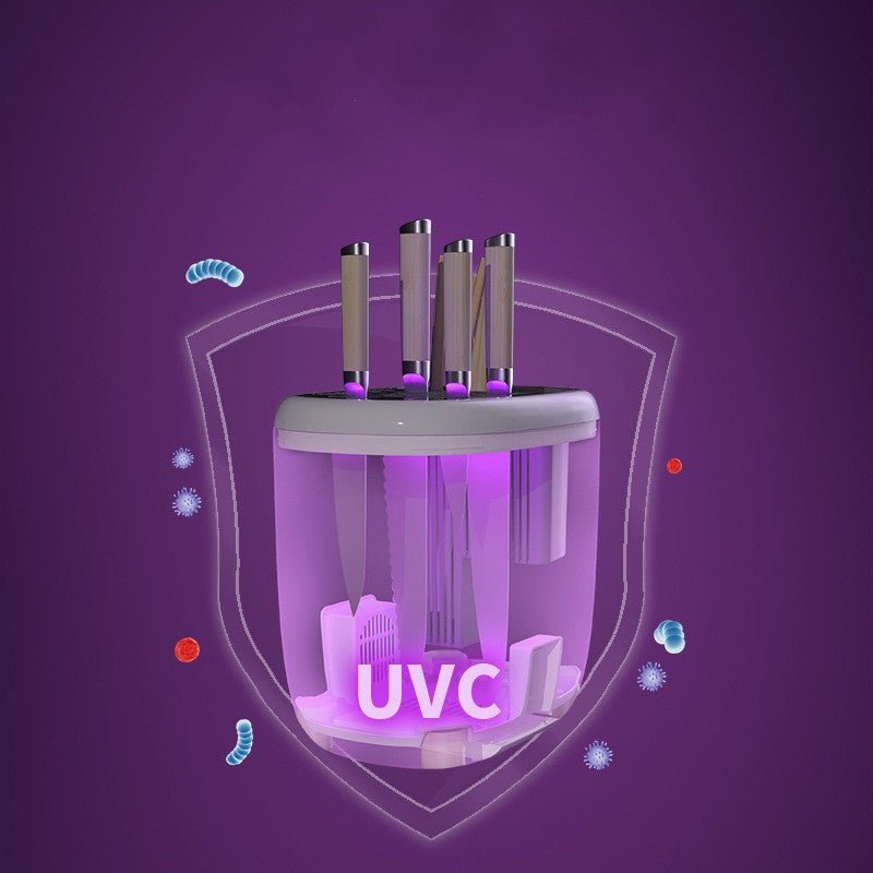 UV Rack - Sterilizing Knife & Utensil Storage Holder by The Nevermore