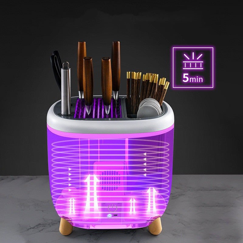 UV Rack - Sterilizing Knife & Utensil Storage Holder by The Nevermore
