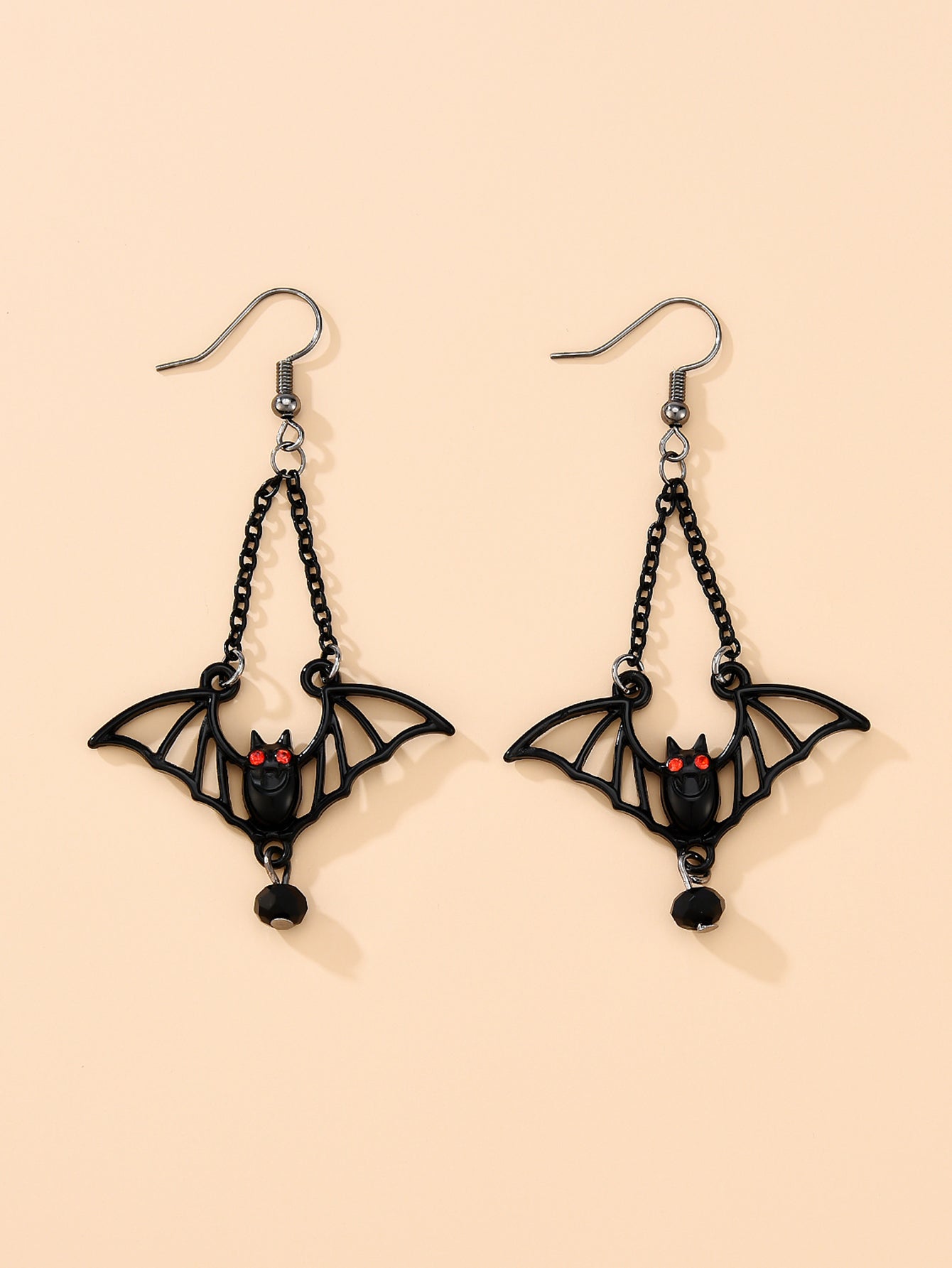Valentine Balefire Bat - The Nevermore Gothic Earrings – Unique Gothic Jewelry by Nevermore Lifestyle & Tech | As shown