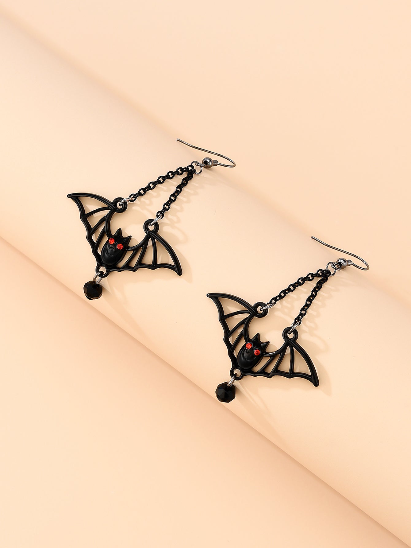 Valentine Balefire Bat - The Nevermore Gothic Earrings – Unique Gothic Jewelry by Nevermore Lifestyle & Tech | As shown