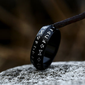Valhalla Forge Viking Ring - Titanium Steel Retro by The Nevermore