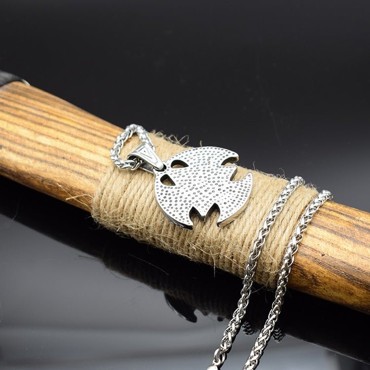 Valknut Circular Axe - Viking Pendant by The Nevermore