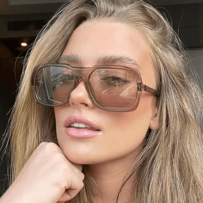 Valor – Vintage UV Sunglasses by The Nevermore – Unique Sunglasses by Nevermore Lifestyle & Tech | Bright Black Gray Slices