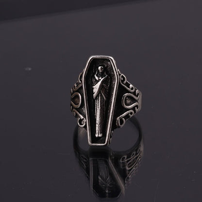 Vampire's Coffin - The Nevermore Gothic Ring – Unique Gothic Rings by Nevermore Lifestyle & Tech | Diameter1.9cm