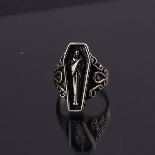 Vampire's Coffin - The Nevermore Gothic Ring – Unique Gothic Rings by Nevermore Lifestyle & Tech | Diameter1.9cm