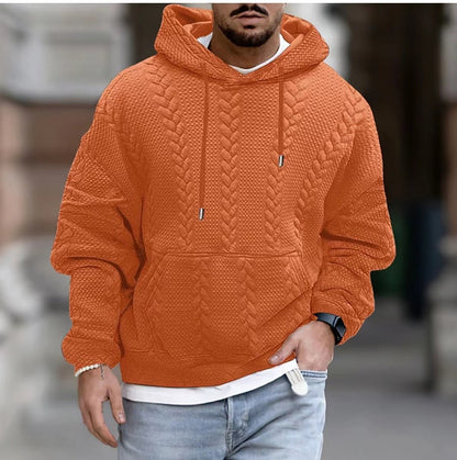 Velocity Vent - The Nevermore Men's Pullover – Unique Pullover by Nevermore Lifestyle & Tech | L Orange Red