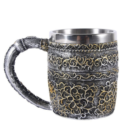 Viking Helmet - The Nevermore Gothic Mug – Unique Gothic Home Decor by Nevermore Lifestyle & Tech | Black
