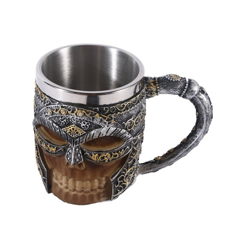 Viking Helmet - The Nevermore Gothic Mug – Unique Gothic Home Decor by Nevermore Lifestyle & Tech | Black