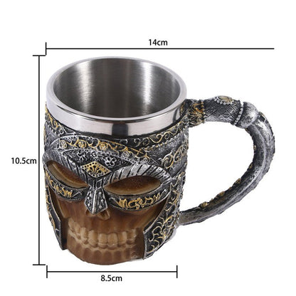 Viking Helmet - The Nevermore Gothic Mug – Unique Gothic Home Decor by Nevermore Lifestyle & Tech | Black