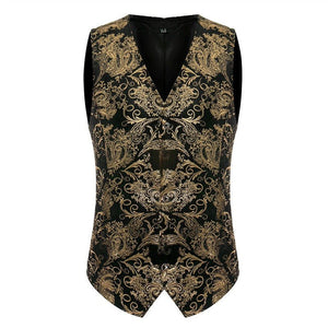 Vintage Vest for Man - The Nevermore Vest for Man – Unique Men's Fashion by Nevermore Lifestyle & Tech | L Gold