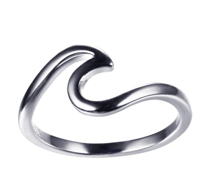 Wave - The Nevermore Ring 925 Sterling Silver – Unique Rings for Women by Nevermore Lifestyle & Tech | 10
