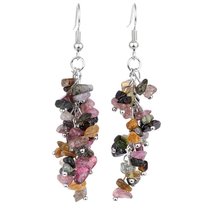 Winterdell - Natural Crystal Earrings by The Nevermore – Unique Earrings by Nevermore Lifestyle & Tech | Tourmaline
