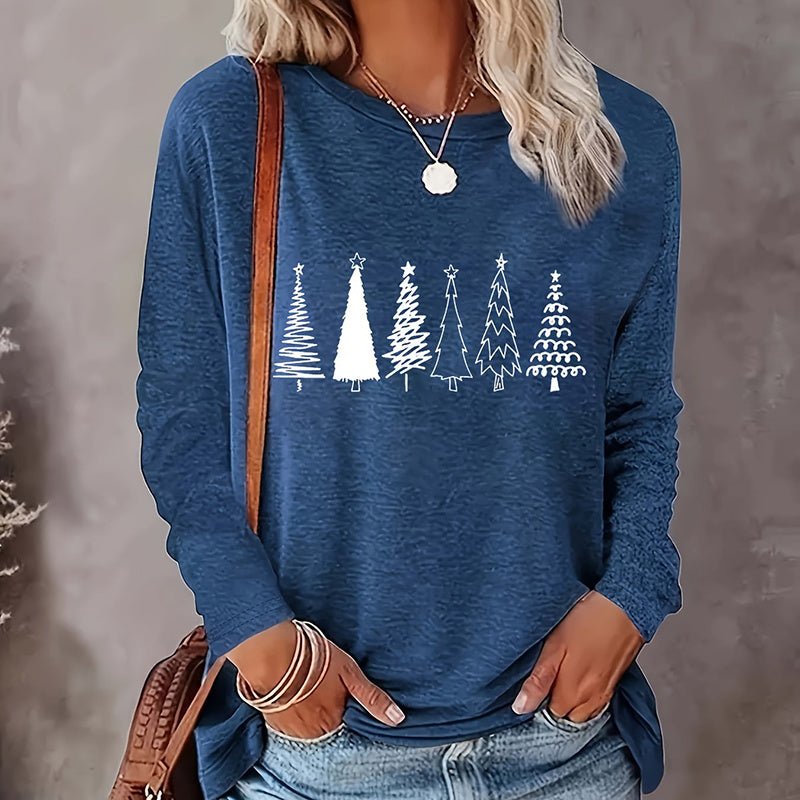 Winterstar Joy – Christmas Long Sleeve by The Nevermore – Unique Christmas by Nevermore Lifestyle & Tech | 2XL Blue
