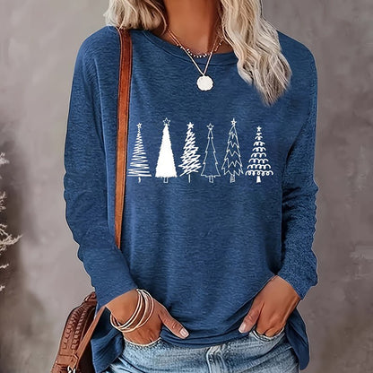 Winterstar Joy – Christmas Long Sleeve by The Nevermore – Unique Christmas by Nevermore Lifestyle & Tech | 2XL Blue