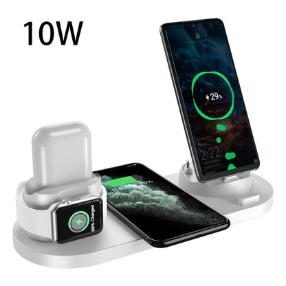 Wireless Charger for iPhone 6 in 1 - Fast Charging by The Nevermore – Unique Smart Gadgets by Nevermore Lifestyle & Tech | 10w White