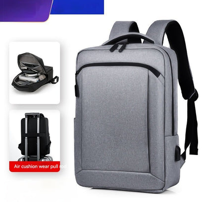 Wise Walker - Versatile Men's Travel Backpack by The Nevermore – Unique Bags by Nevermore Lifestyle & Tech | 9007 Light Gray