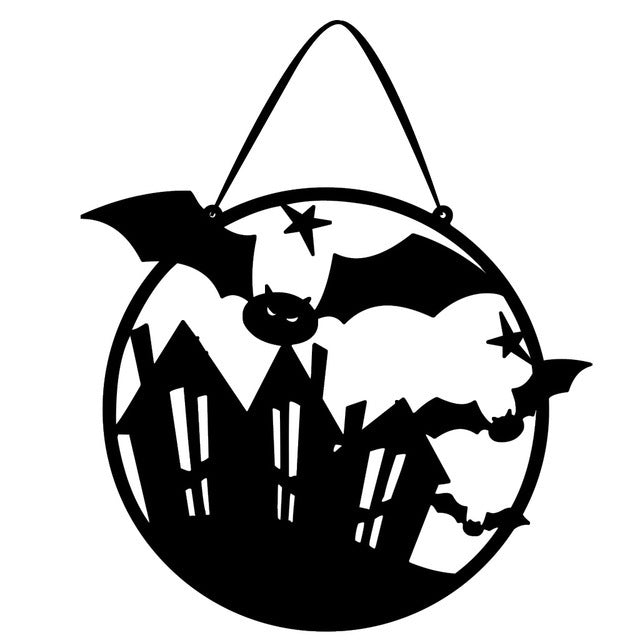 Witch door decoration - The Nevermore Gothic Home Decor – Unique Gothic Home Decor by Nevermore Lifestyle & Tech | 02black