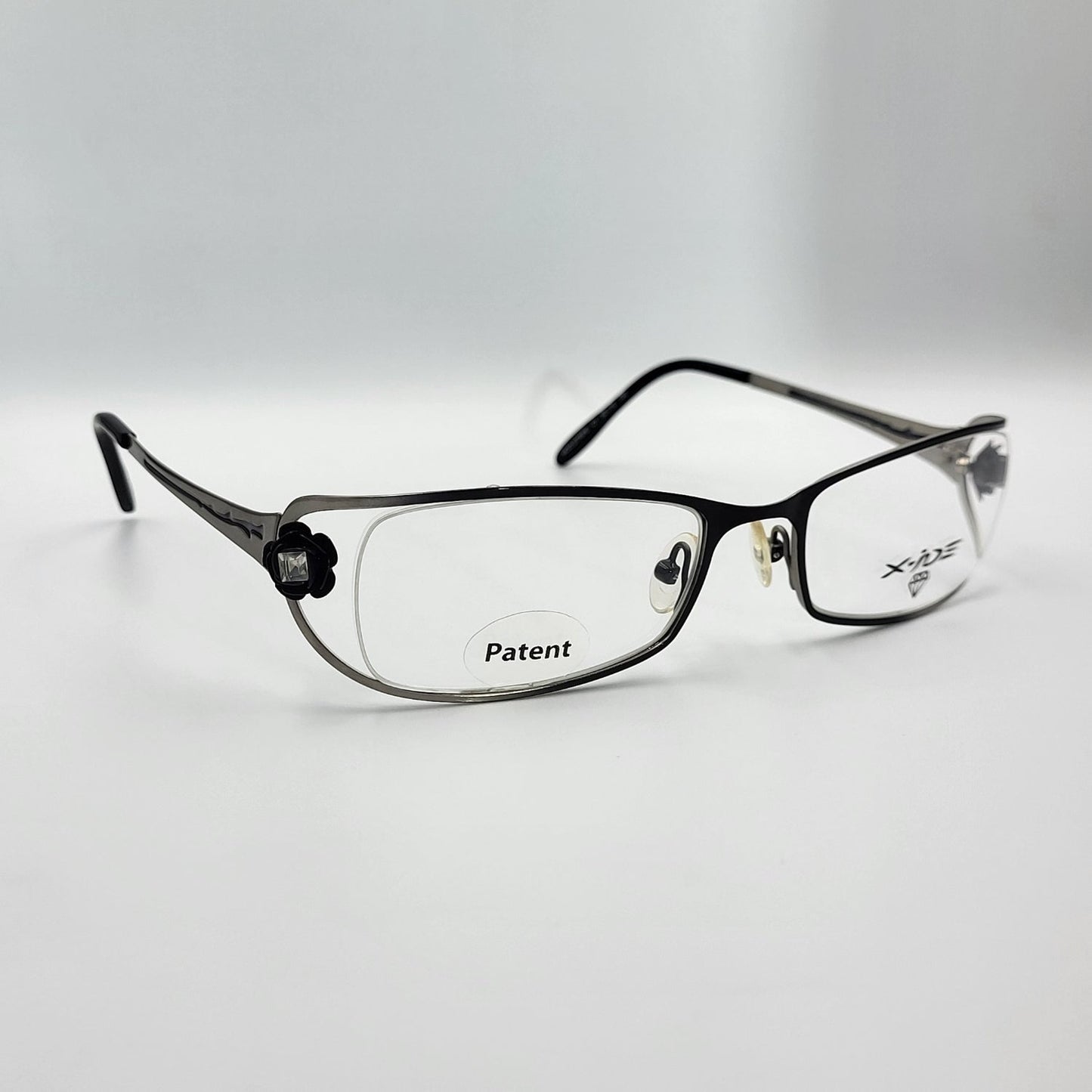 X - IDE STRIPE Black Gun Nylor Eyeglasses – Unique Eyeglasses by Nevermore Lifestyle & Tech |