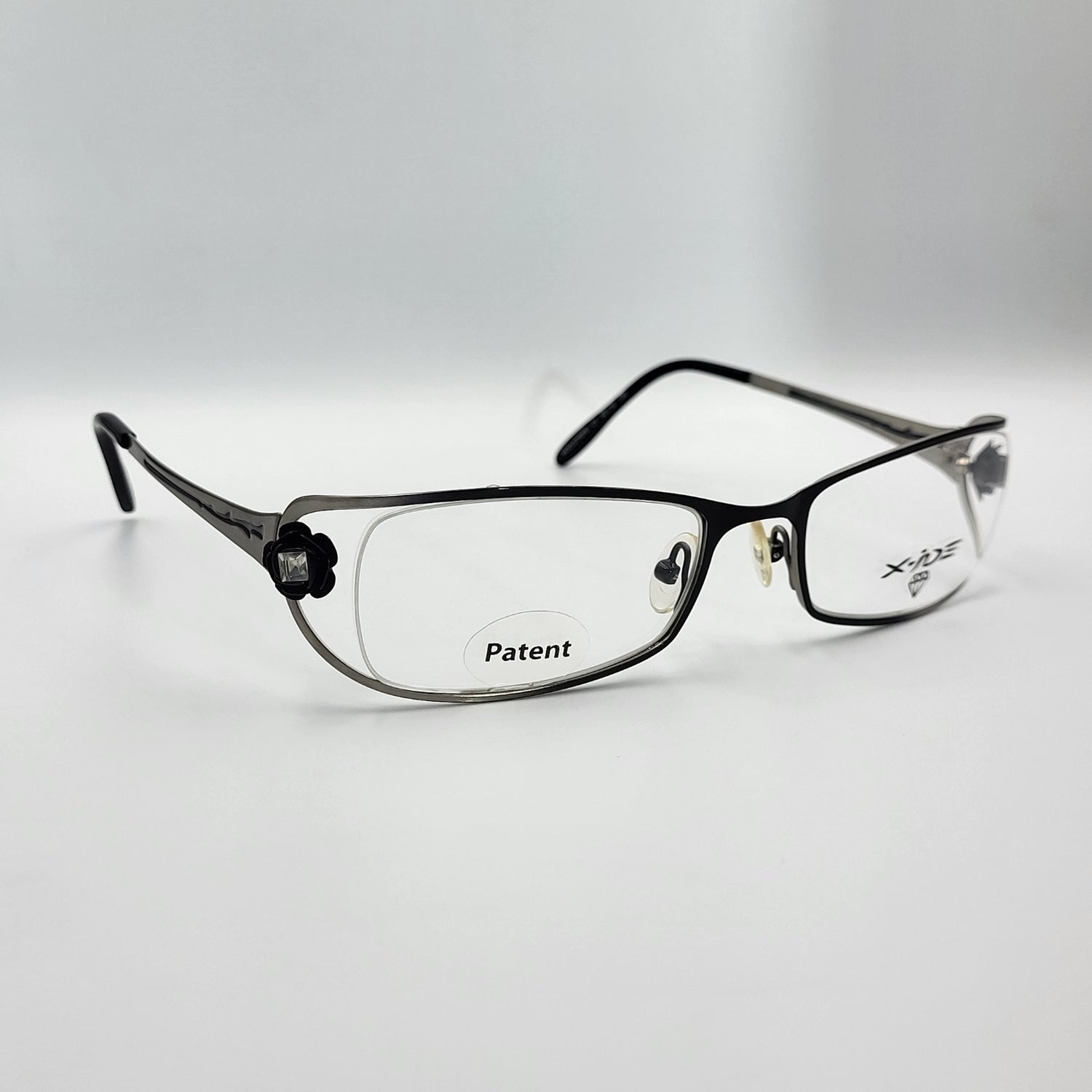 X - IDE STRIPE Black Gun Nylor Eyeglasses – Unique Eyeglasses by Nevermore Lifestyle & Tech |