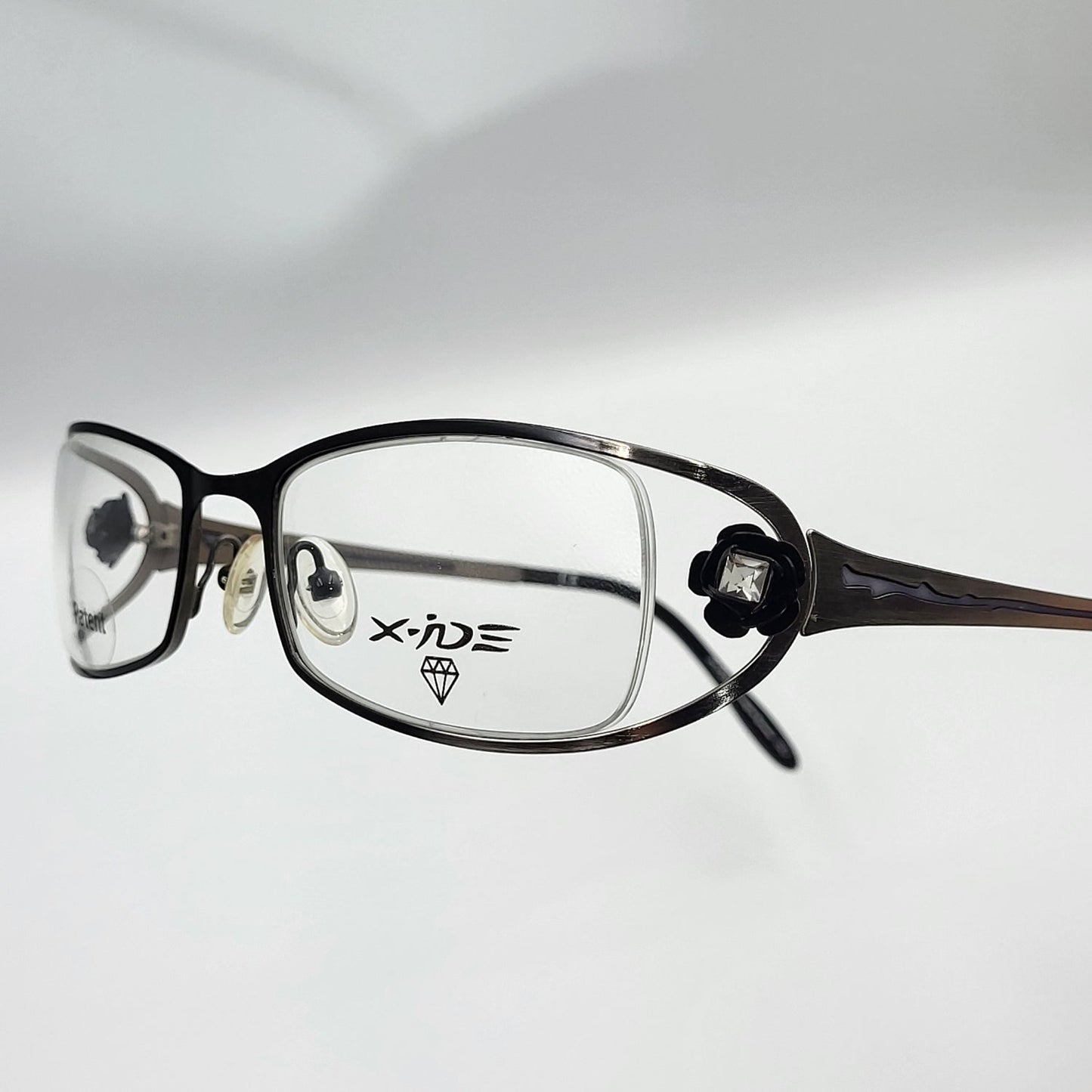 X - IDE STRIPE Black Gun Nylor Eyeglasses – Unique Eyeglasses by Nevermore Lifestyle & Tech |