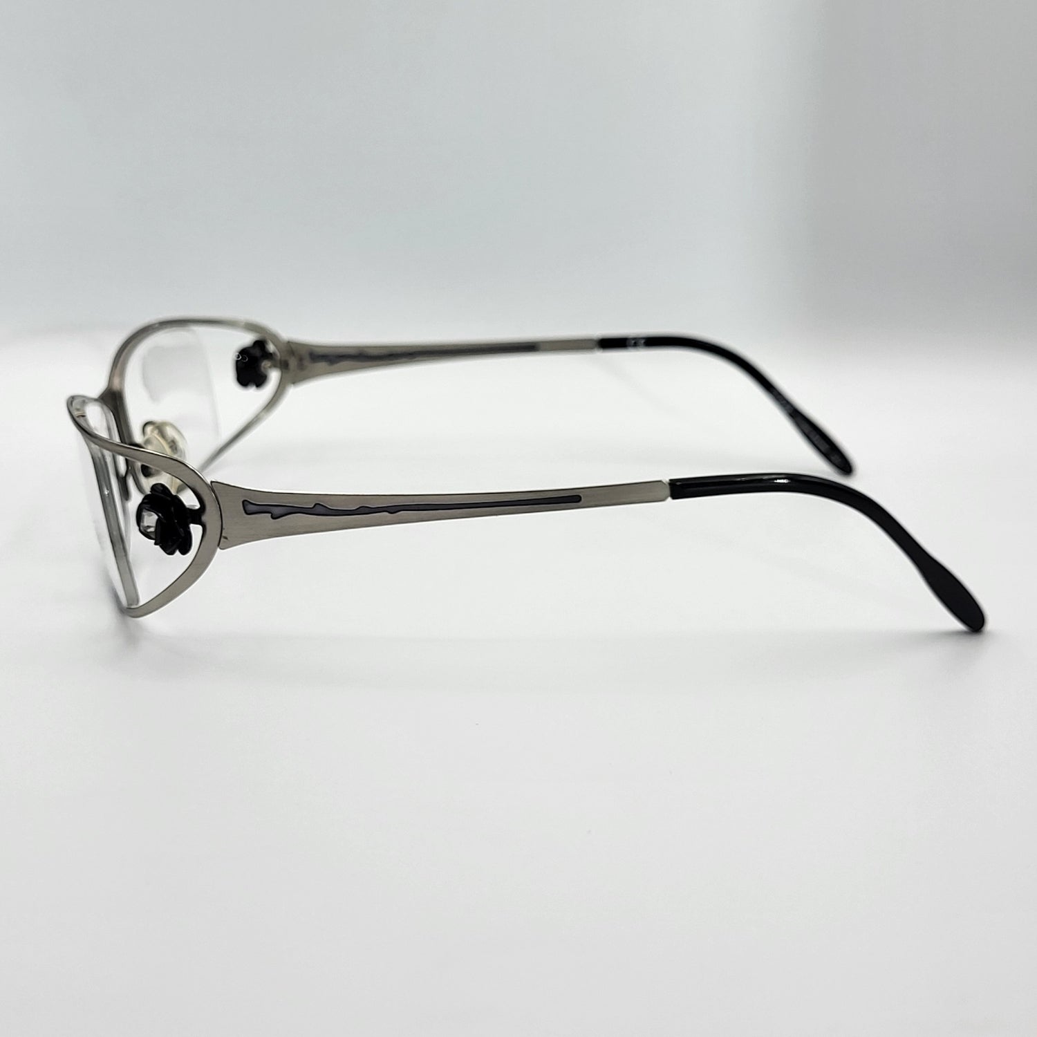 X - IDE STRIPE Black Gun Nylor Eyeglasses – Unique Eyeglasses by Nevermore Lifestyle & Tech |