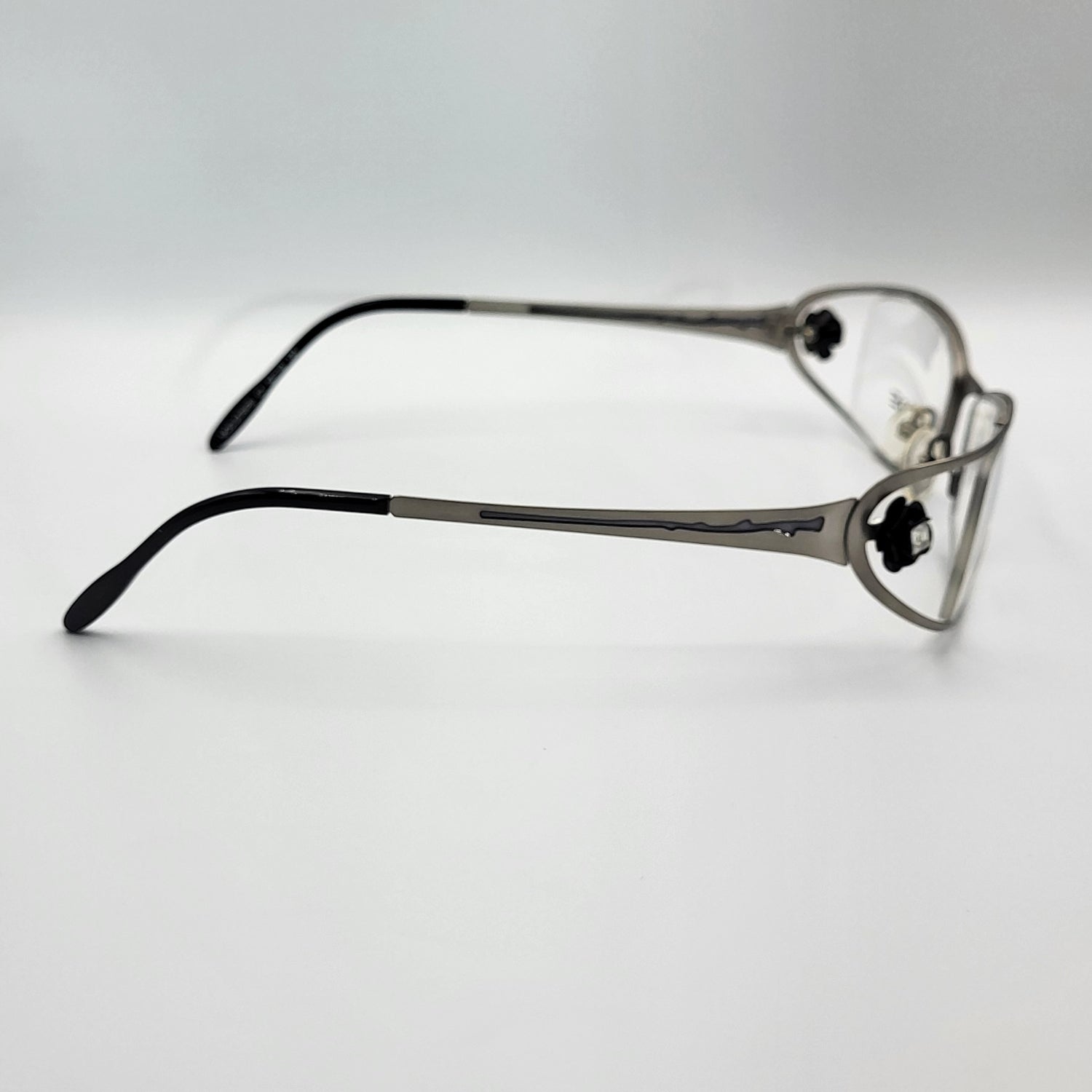 X - IDE STRIPE Black Gun Nylor Eyeglasses – Unique Eyeglasses by Nevermore Lifestyle & Tech |