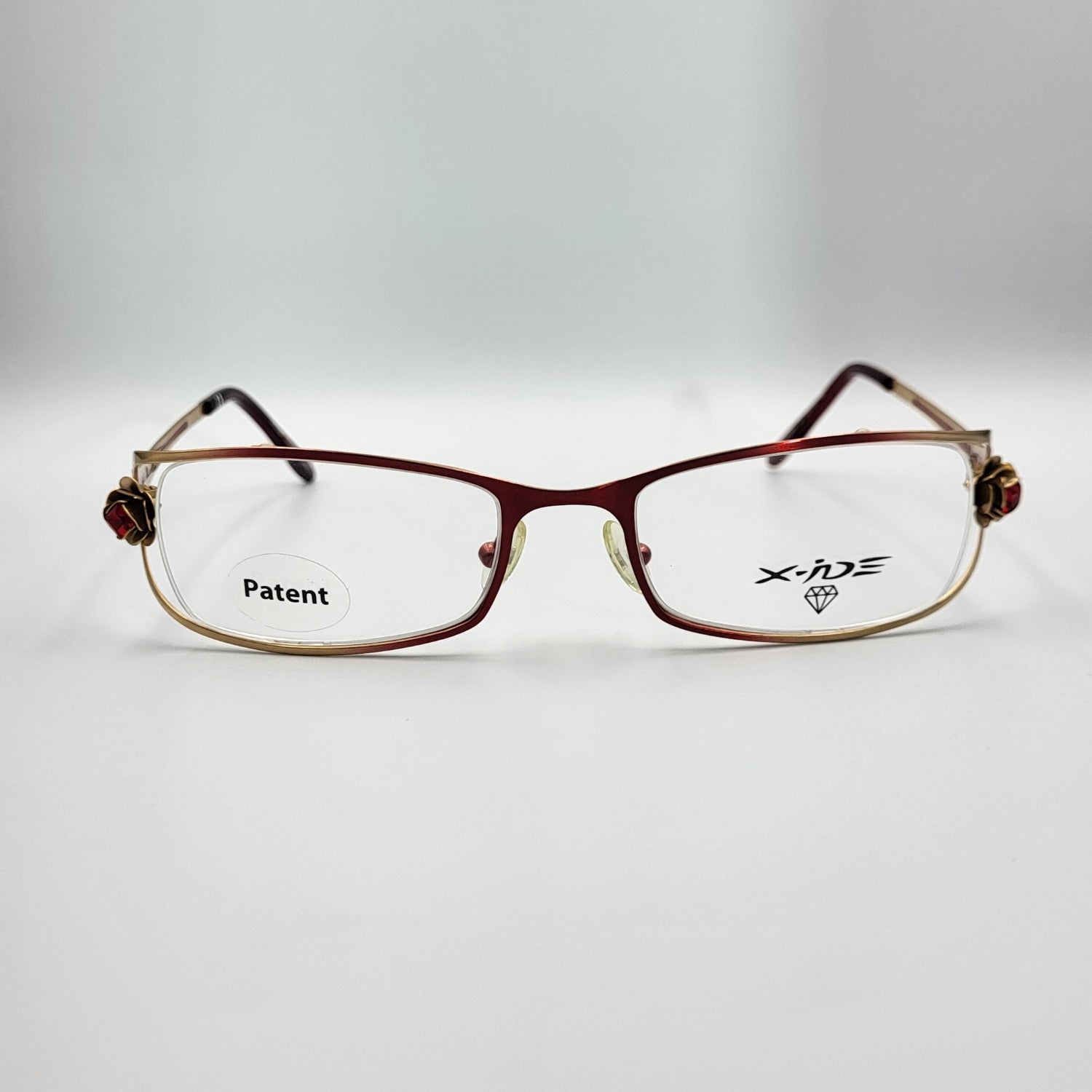 X - IDE STRIPE Bronze Red Nylor Eyeglasses – Unique Eyeglasses by Nevermore Lifestyle & Tech |