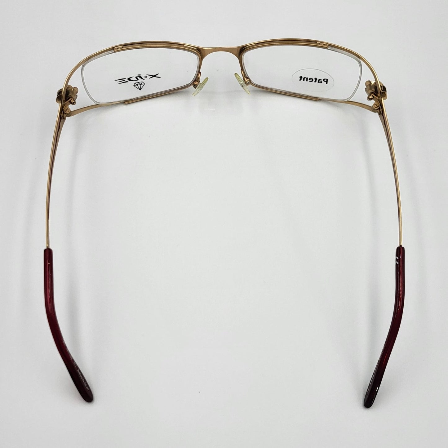 X - IDE STRIPE Bronze Red Nylor Eyeglasses – Unique Eyeglasses by Nevermore Lifestyle & Tech |