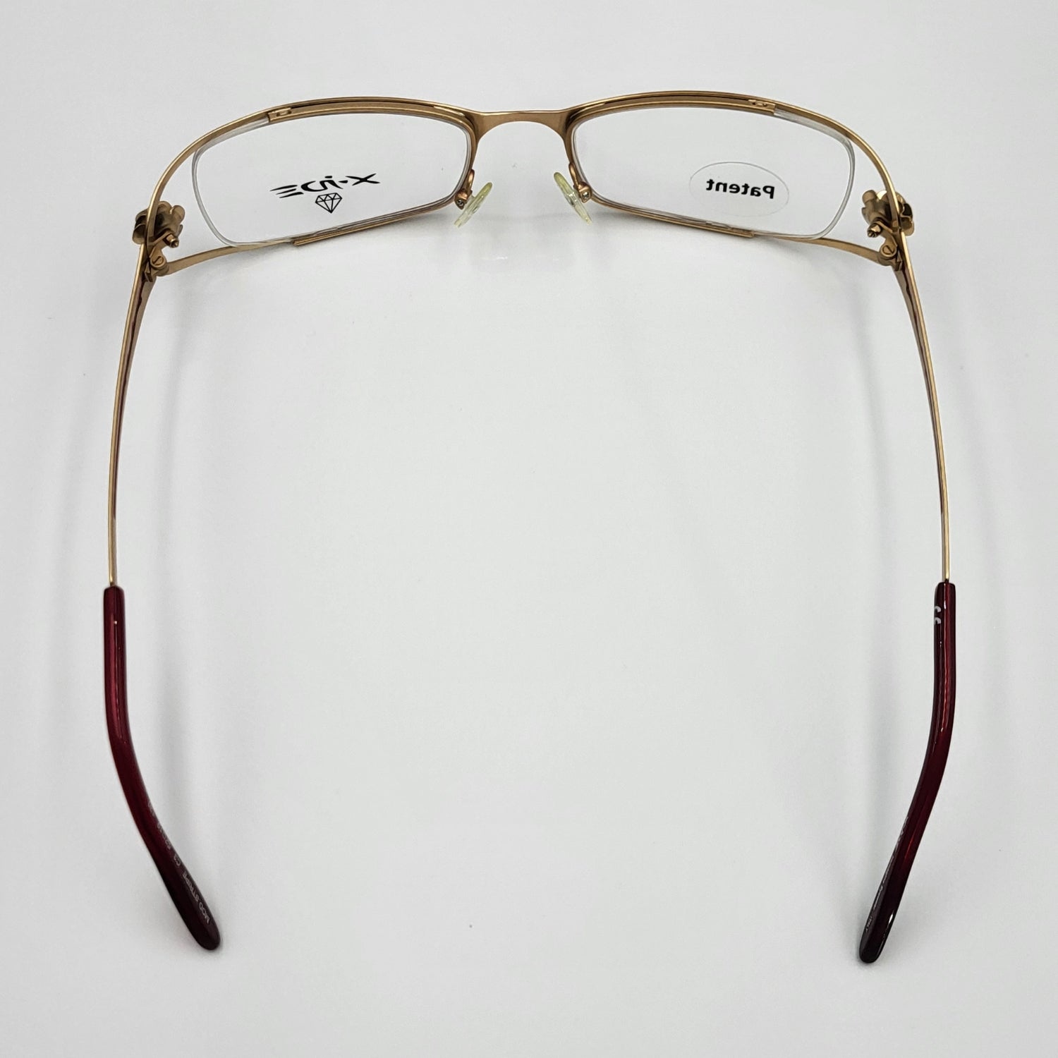 X - IDE STRIPE Bronze Red Nylor Eyeglasses – Unique Eyeglasses by Nevermore Lifestyle & Tech |