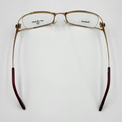 X - IDE STRIPE Bronze Red Nylor Eyeglasses – Unique Eyeglasses by Nevermore Lifestyle & Tech |