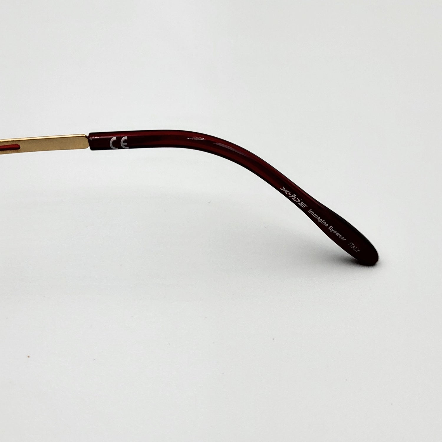 X - IDE STRIPE Bronze Red Nylor Eyeglasses – Unique Eyeglasses by Nevermore Lifestyle & Tech |