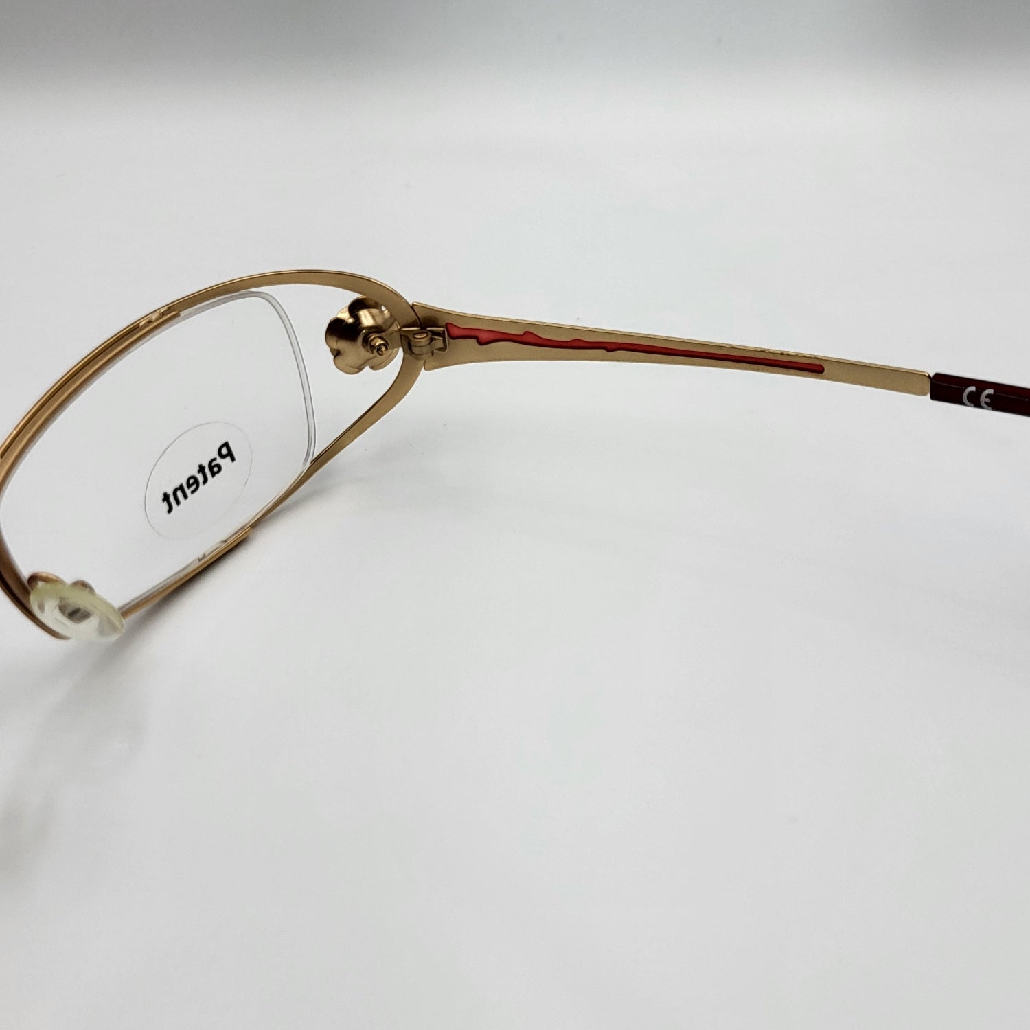 X - IDE STRIPE Bronze Red Nylor Eyeglasses – Unique Eyeglasses by Nevermore Lifestyle & Tech |