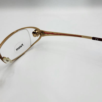 X - IDE STRIPE Bronze Red Nylor Eyeglasses – Unique Eyeglasses by Nevermore Lifestyle & Tech |