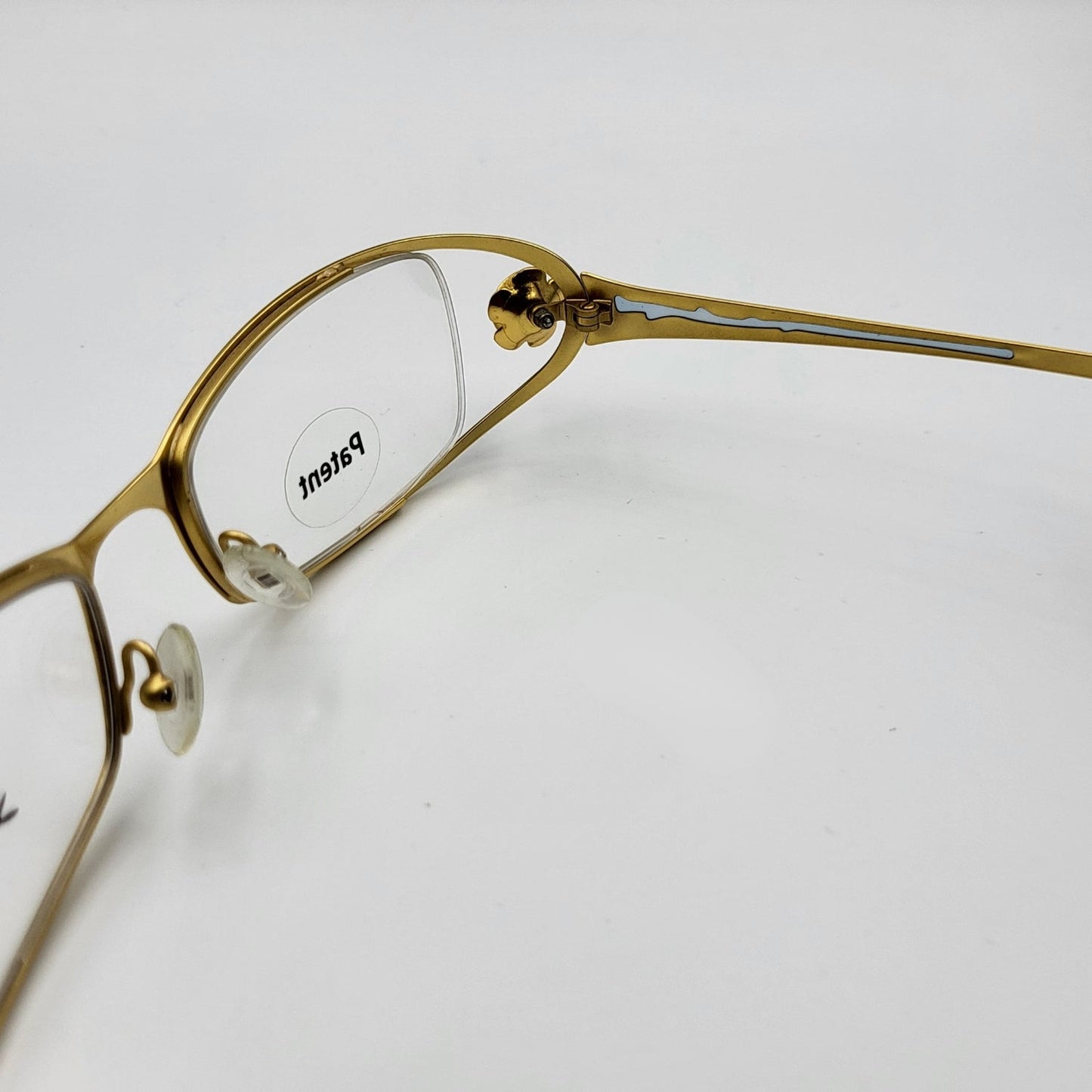 X - IDE STRIPE Gold Nylor Eyeglasses – Unique Eyeglasses by Nevermore Lifestyle & Tech |
