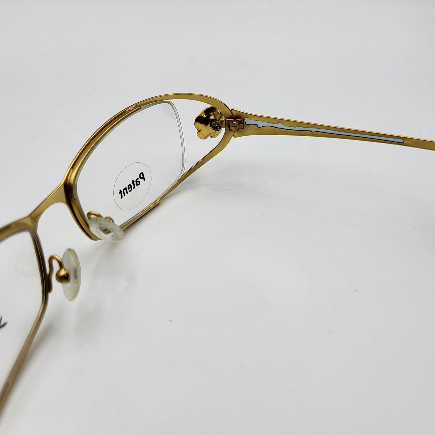 X - IDE STRIPE Gold Nylor Eyeglasses – Unique Eyeglasses by Nevermore Lifestyle & Tech |