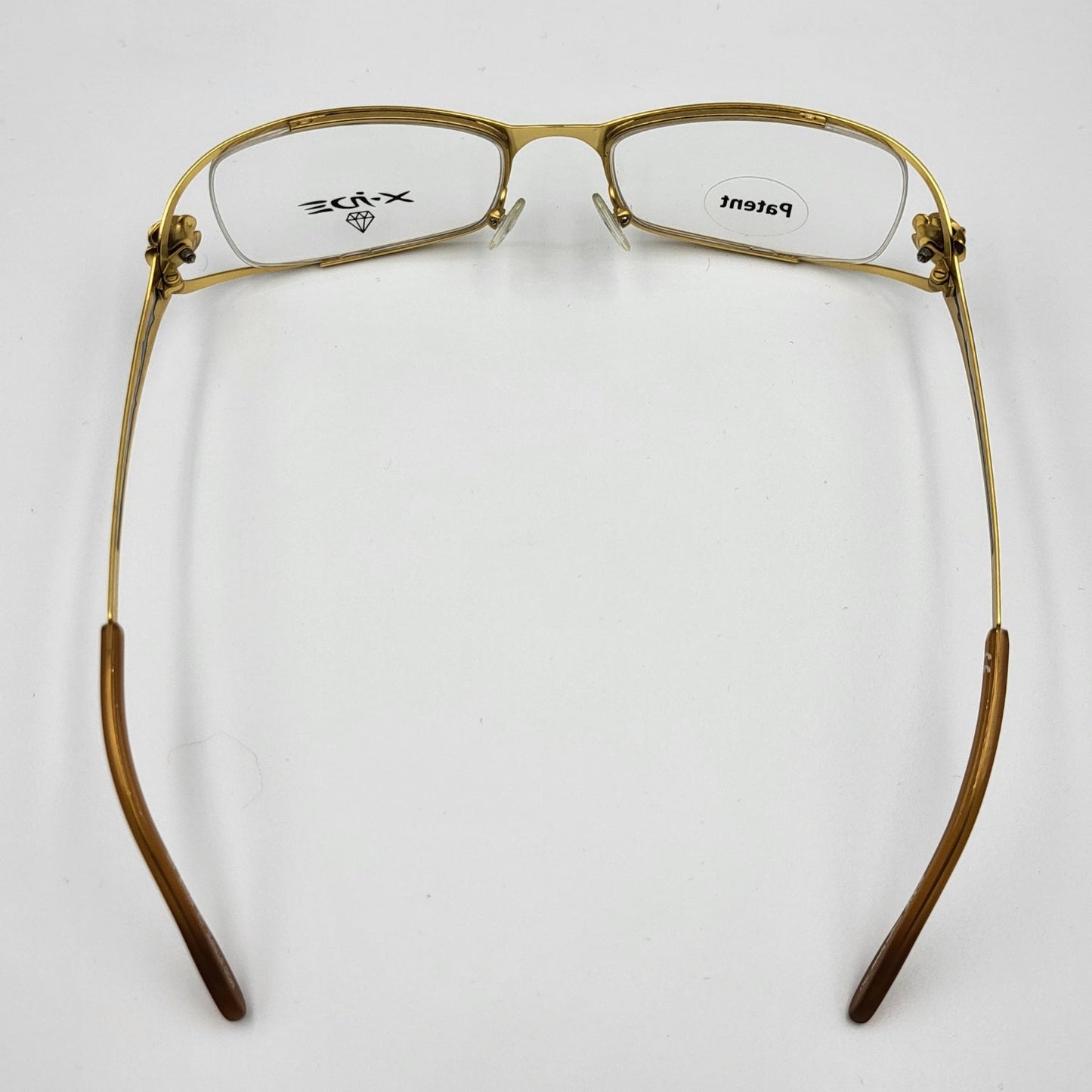 X - IDE STRIPE Gold Nylor Eyeglasses – Unique Eyeglasses by Nevermore Lifestyle & Tech |