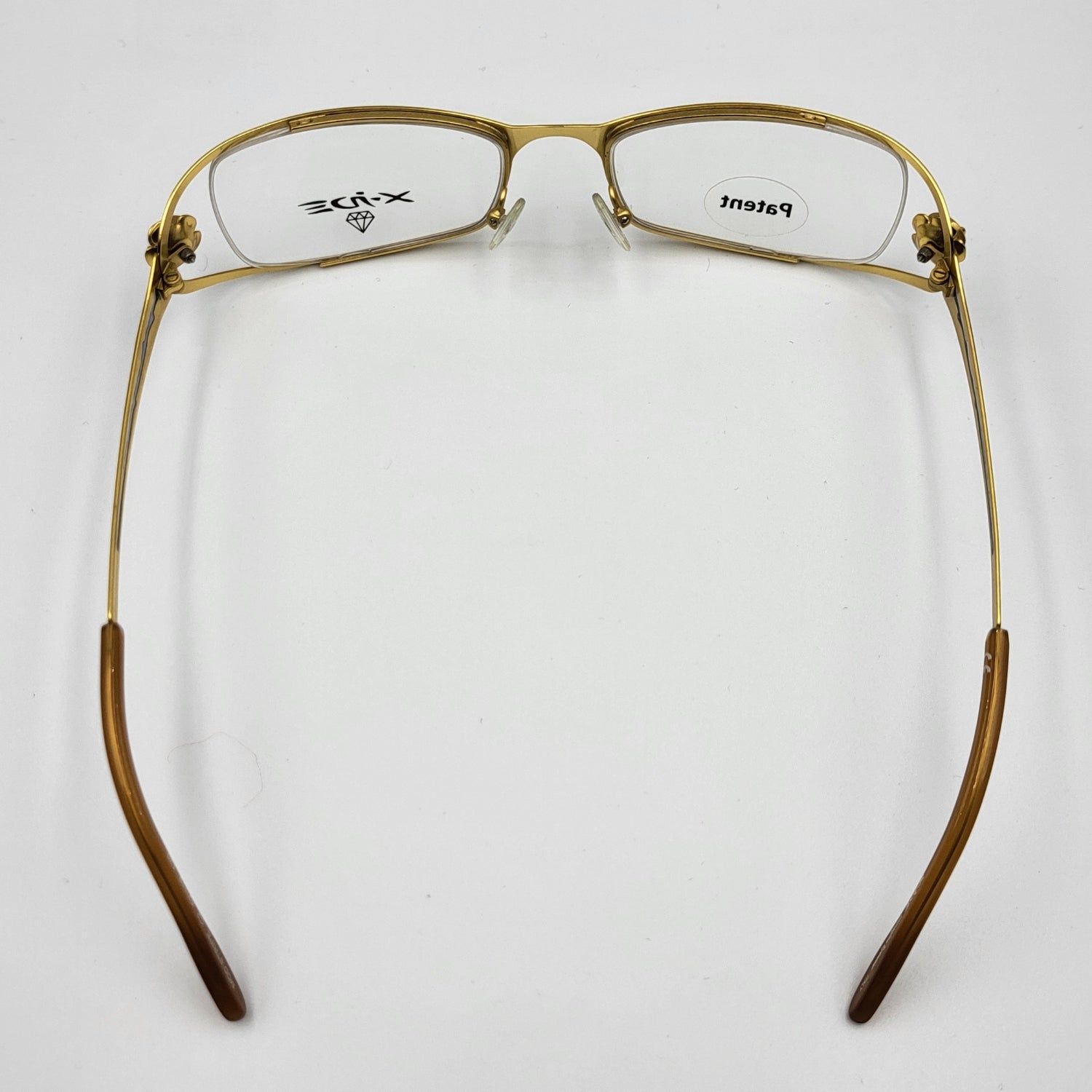 X - IDE STRIPE Gold Nylor Eyeglasses – Unique Eyeglasses by Nevermore Lifestyle & Tech |