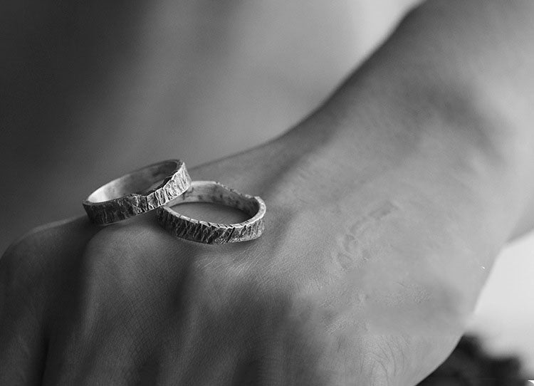 Xander Haze - The Nevermore Gothic Ring for Men – Unique Gothic Rings for Men by Nevermore Lifestyle & Tech | Adjustable A pair