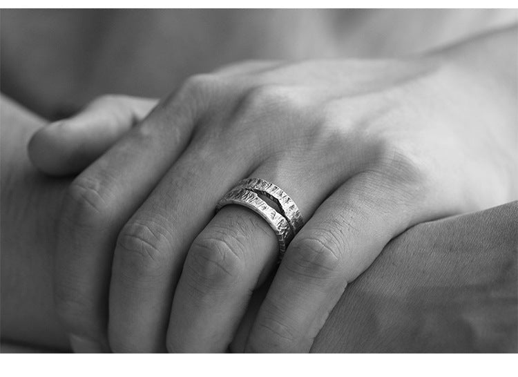 Xander Haze - The Nevermore Gothic Ring for Men – Unique Gothic Rings for Men by Nevermore Lifestyle & Tech | Adjustable A pair