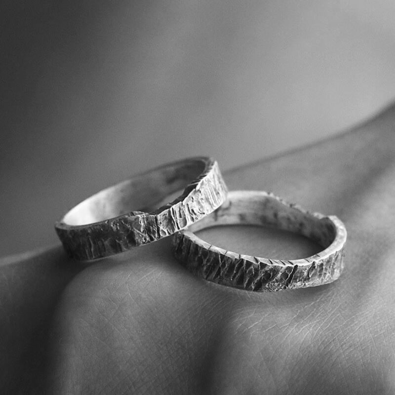 Xander Haze - The Nevermore Gothic Ring for Men – Unique Gothic Rings for Men by Nevermore Lifestyle & Tech | Adjustable A pair