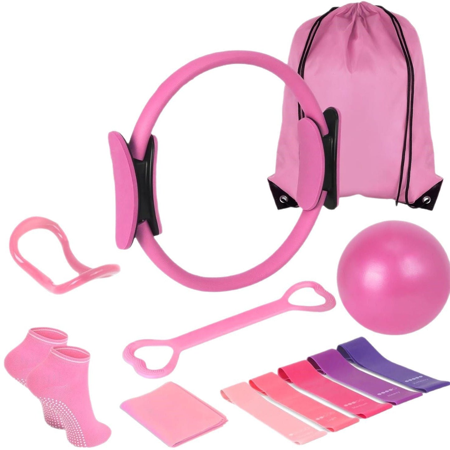 Yoga Pilates Roller 13-piece Set Fitness Suit