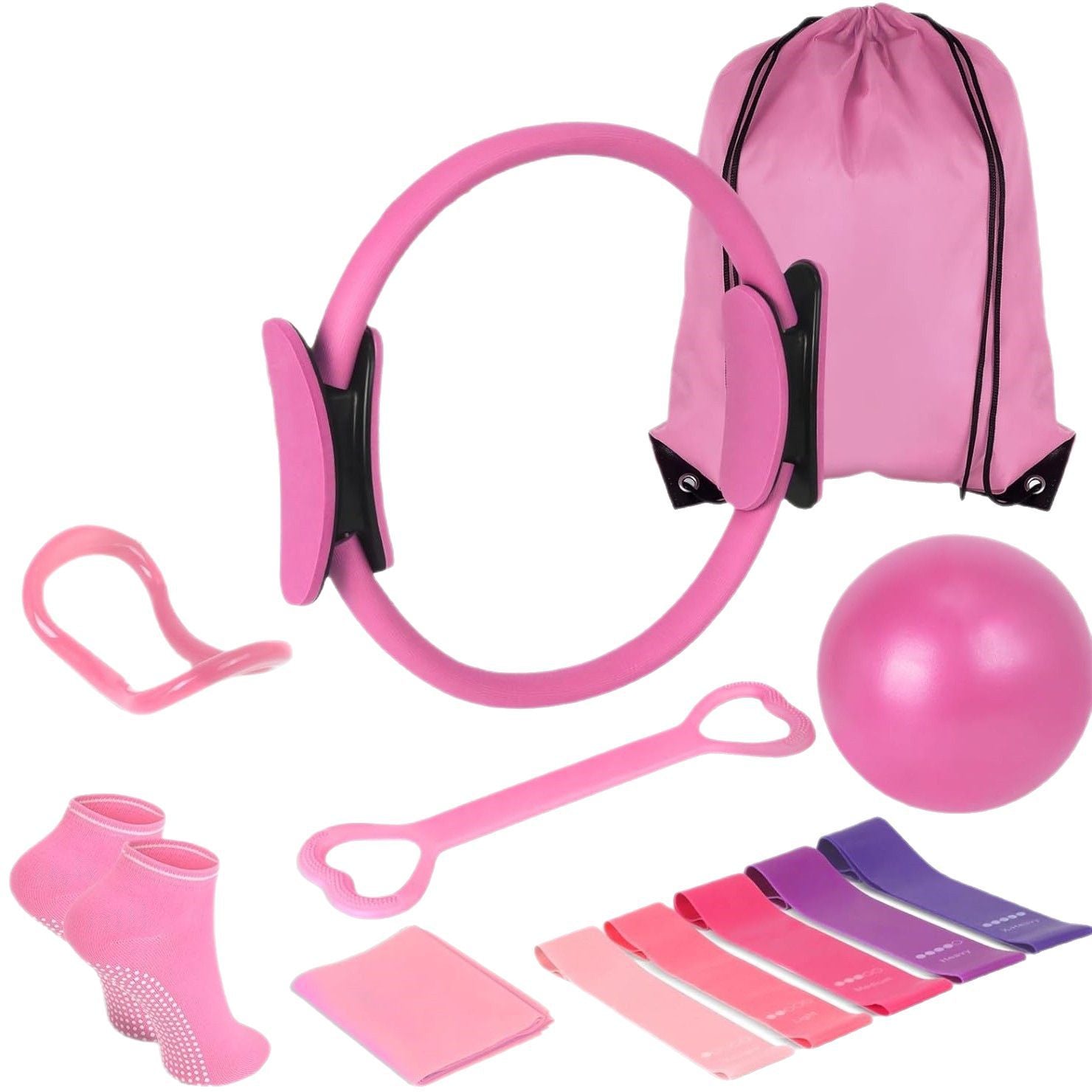 Yoga Pilates Roller 13-piece Set Fitness Suit